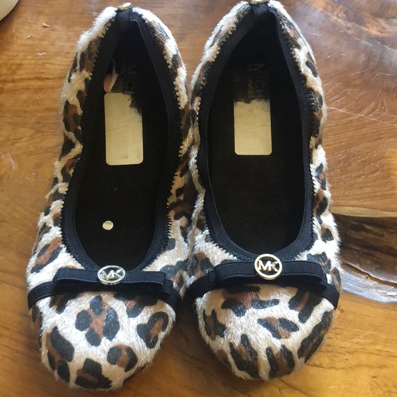 Michael Kors flat shoes size 5 rover lux cheetah - Picture 1 of 8
